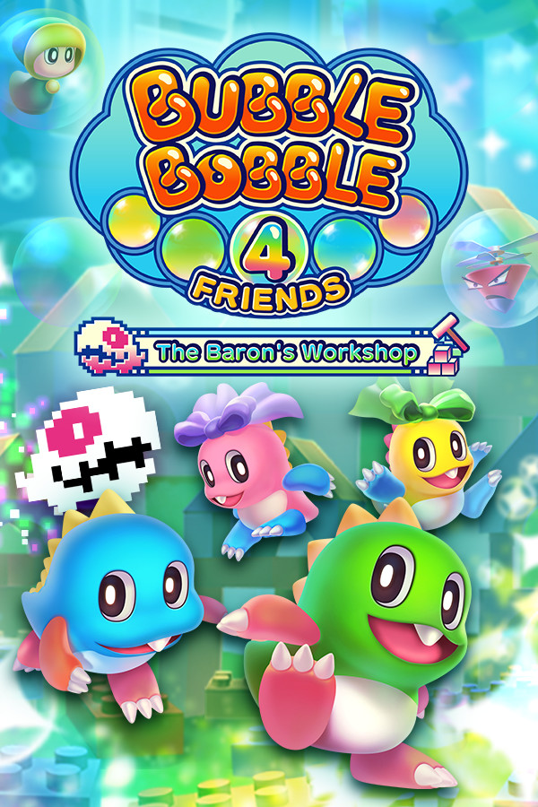 [泡泡龙4伙伴 头骨怪与创意工坊]Bubble Bobble 4 Friends: The Baron’s Workshop v1.0.0